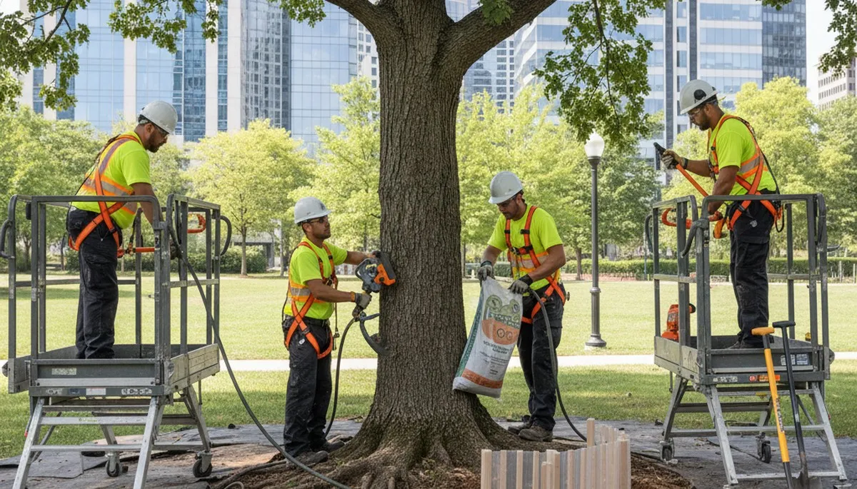 Root protection services in Troy, NY for healthy tree care and preserved root zones